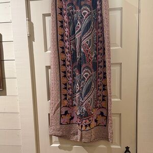 Colorful Paisley and Floral Pants